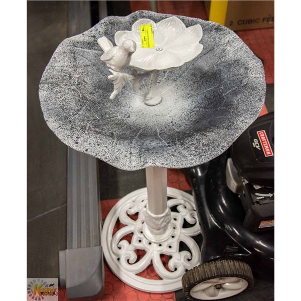 BIRD BATH STAND (ALL STEEL)