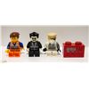 Image 1 : LEGO ALARM CLOCK FIGURES AND LEGO BLOCK RADIO/
