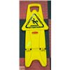 Image 1 : RUBBERMAID CAUTION FLOOR SIGN