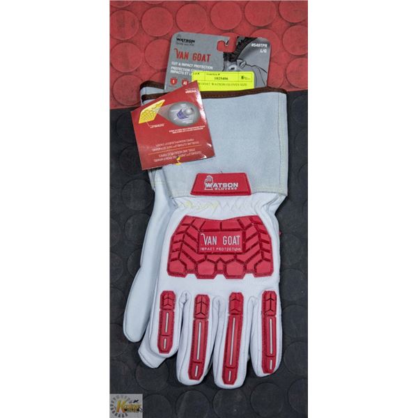 VAN GOAT WATSON GLOVES SIZE LG