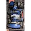 Image 1 : DELTA POWER TOOLS 6 PIECE SET 18 VOLT SET IN CASE