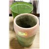 Image 1 : LOT OF 2 GARDEN POTS