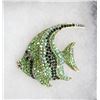 Image 1 : FISH RHINESTONE BROOCH