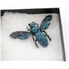 Image 1 : WASP RHINESTONE BROOCH