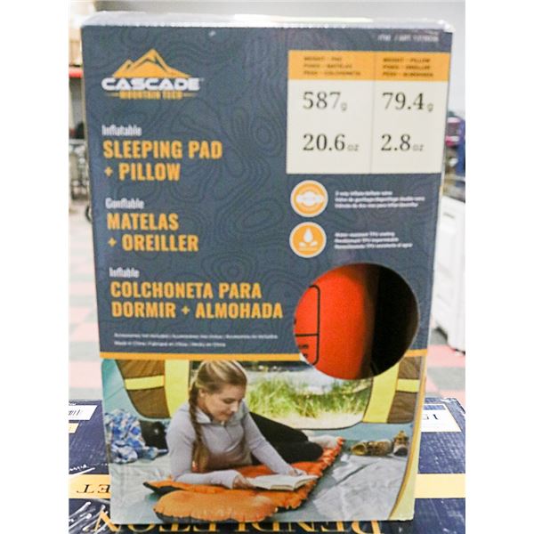 CASCADE MOUNTAIN TECH INFATABLE SLEEPING PAD &