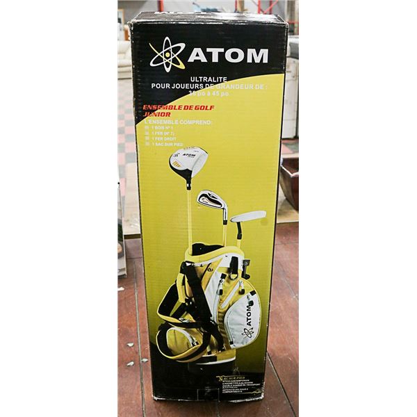 ATOM JUNIOR GOLF SET PLAYER HEIGHT 36" - 45"