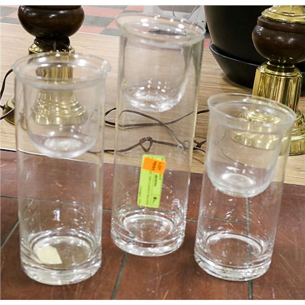 PARTY LIGHT TRIO CANDLE HOLDER SET