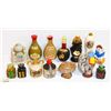 Image 1 : BASKET OF LIQUEURS AND DECANTERS LOT