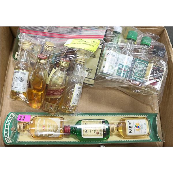 FLAT OF ASSORTED LIQUOR