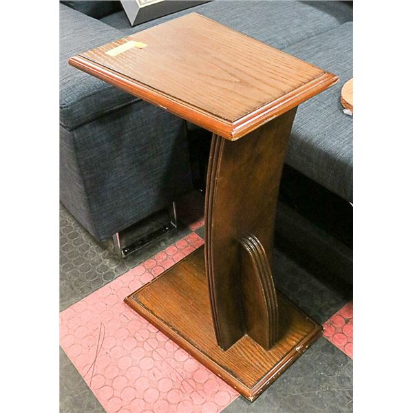 DUAL SIDE TABLE/PLANT STAND