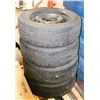 Image 1 : x4 ALL SEASON NOKIAN TIRES 235/60 R18 ON RIMS, USE