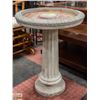 Image 2 : CONCRETE BIRDBATH 19" X 24"