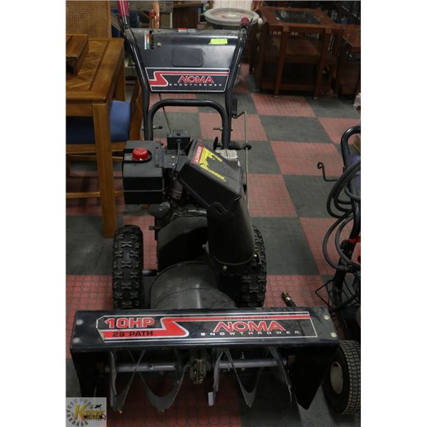 NOMA SNOW THROWER ELECTRIC START