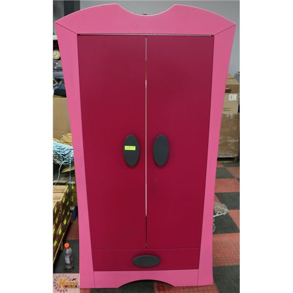 WARDROBE FOR KIDS 3' X 2' X 6' KIDS WARDROBE. WITH