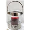 Image 1 : GLASS PAIL LIKE CANDLE HOLDER
