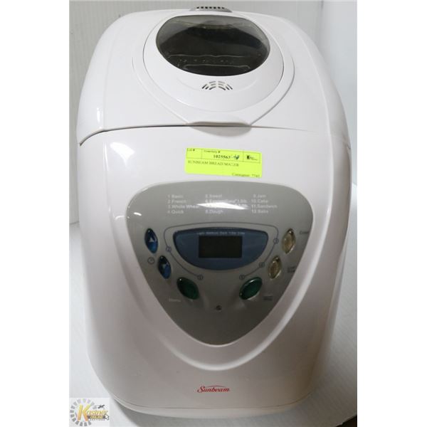 SUNBEAM BREAD MAKER