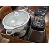 Image 1 : FLAT WITH CROCK POT, BLENDER AND MORE