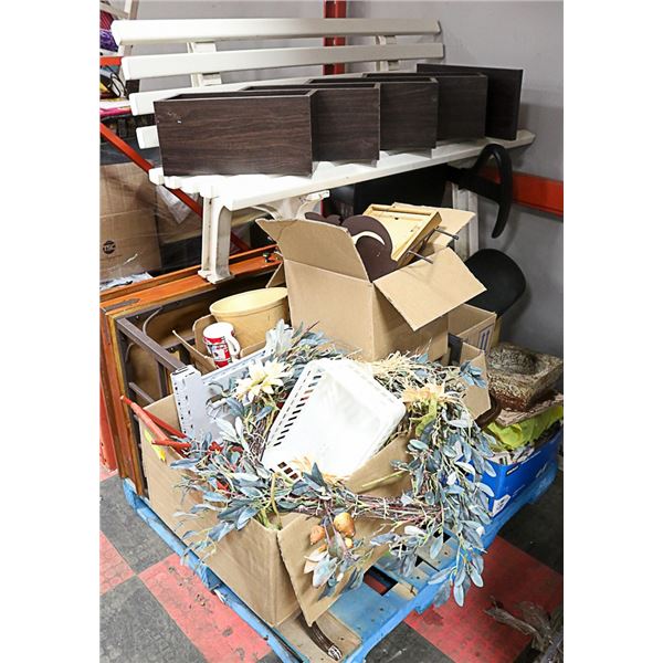 PALLET OF MISCELLANEOUS GOODS