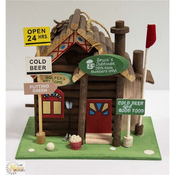 DECORATIVE BIRD HOUSE