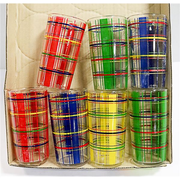RETRO PLAID TUMBLERS 7