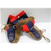 Image 1 : MEN'S HANDCRAFTED MUKLUKS WITH FUR & BEADWORK