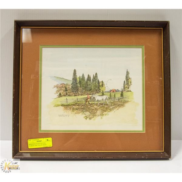 MEREDITH EVANS LEE COLL STABLES THE VALLEY SKIES