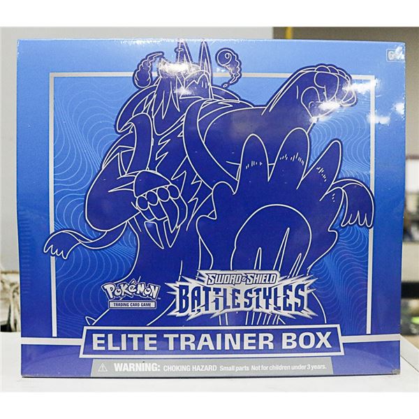 POKEMON BATTLE STYLES ELITE TRAINER BOX NEW SEALED