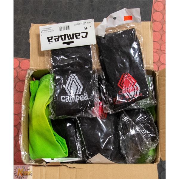 BOX LOT OF SPORT SOCKS