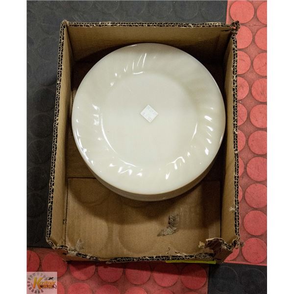 NEW FIRE KING OVEN WARE 8" PLATES