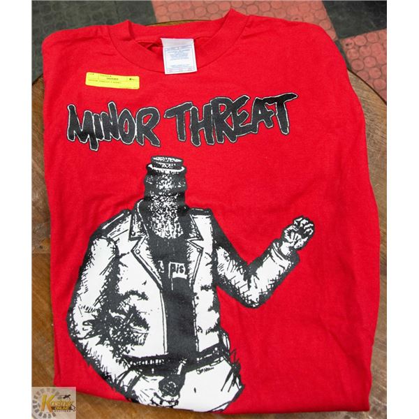 MINOR THREAT T-SHIRT.
