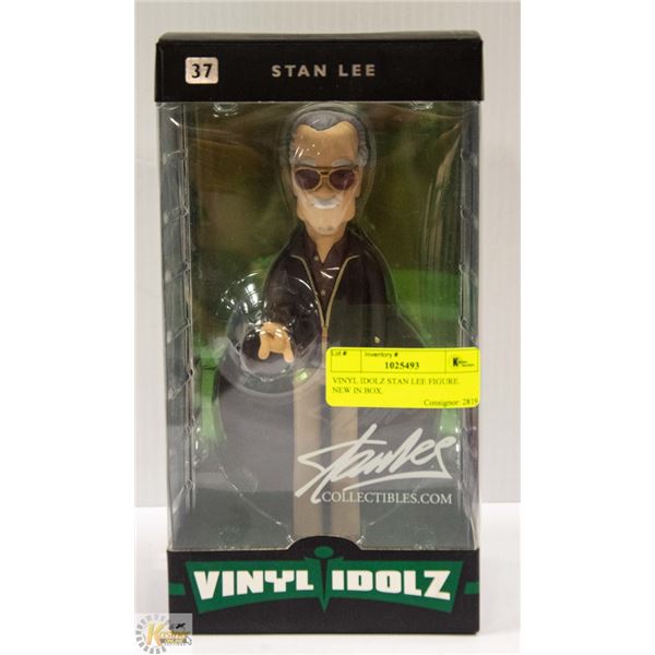 VINYL IDOLZ STAN LEE FIGURE. NEW IN BOX.
