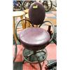 Image 1 : TRICA PROFESSIONAL VIOLET SWIVEL METAL BASE CHAIR