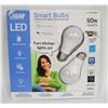 Image 1 : FEIT ELECTRIC WIFI CONTROLLED LED BULBS 2 PACK