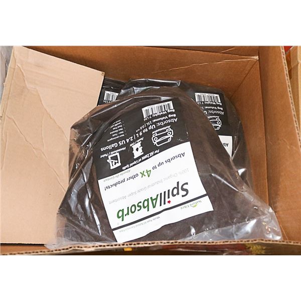 BOX OF SUPER ABSORBANT FLOOR SWEEP