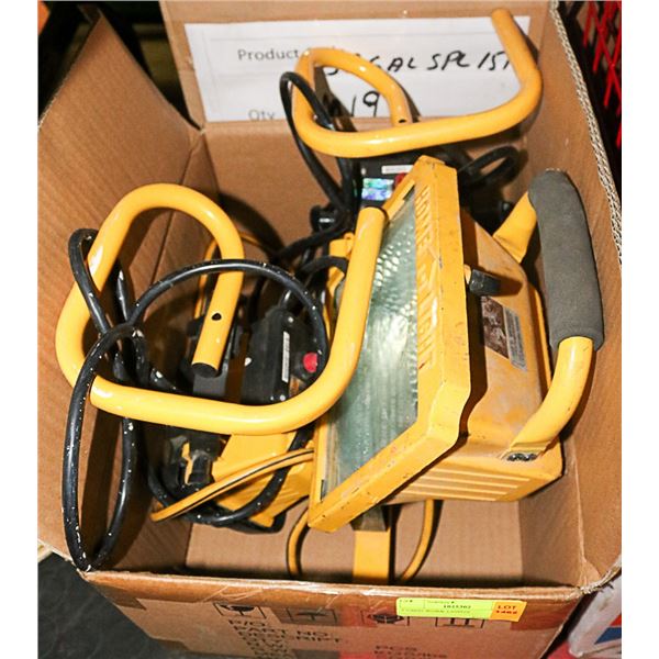 3 USED WORK LIGHTS