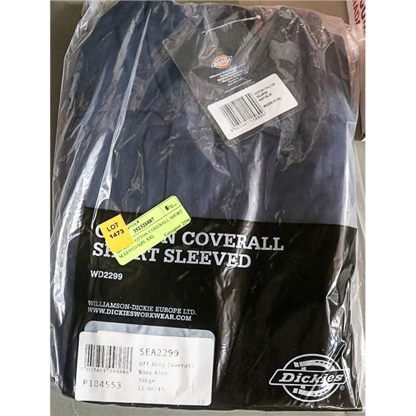 DICKIES COTTON COVERALL SHORT SLEEVED SIZE XXL