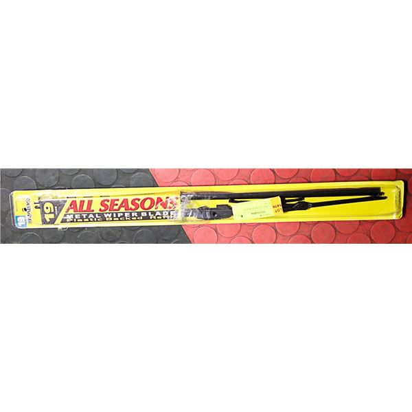 LOT OF 2 ALL SEASON WIPER BLADES  19"