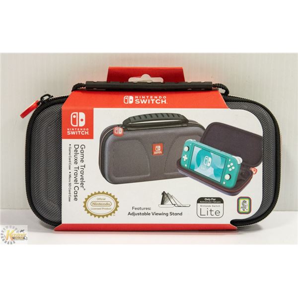 NINTENDO SWITCH LITE DELUXE TRAVELER CASE