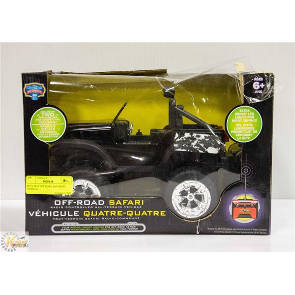 BLUE HAT OFF ROAD SAFARI RC VEHICLE