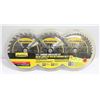Image 1 : PACKAGE OF 3 SAW BLADES NEW