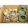 Image 1 : BOX OF ESTATE DECORATIVE CLAY VENETIAN STYLE CLAY