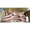 Image 1 : BOX  FULL OF ROLLED PENNIES