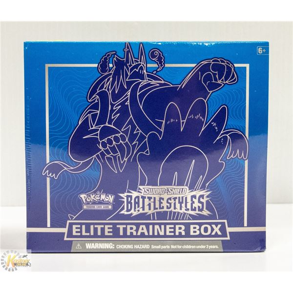 POKEMON BATTLE STYLES ELITE TRAINER BOX, NEW