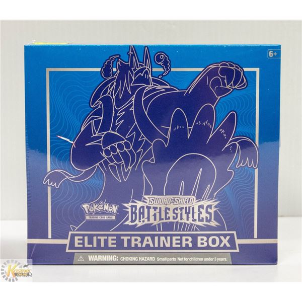 POKEMON BATTLE STYLES ELITE TRAINER BOX, NEW
