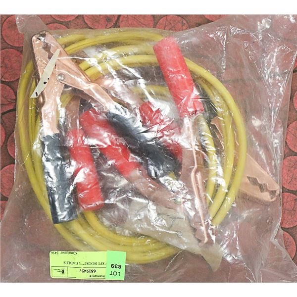 PAIR OF 8FT BOOSTER CABLES