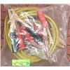 Image 1 : PAIR OF 8FT BOOSTER CABLES