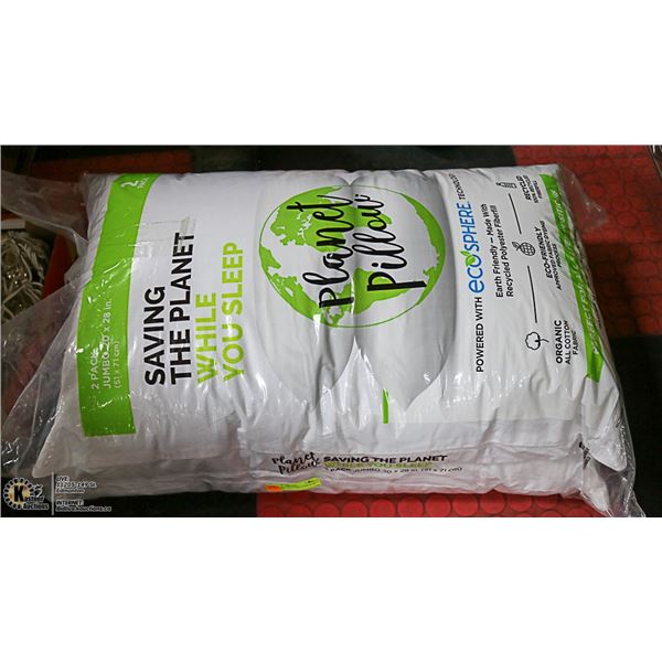 PLANET PILLOW JUMBO 2 PACK 20" X 28" EACH