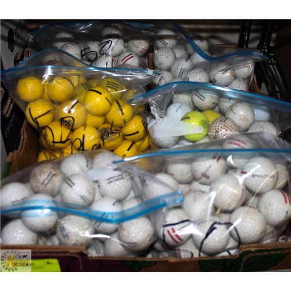 LARGE LOT OF GOLF BALLS