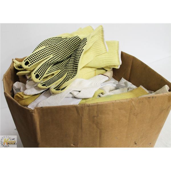 LARGE BOX OF ASSORTED SAFETY GEAR
