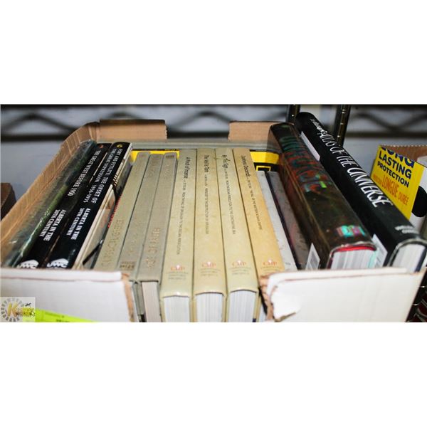 BOX OF HISTORY BOOKS